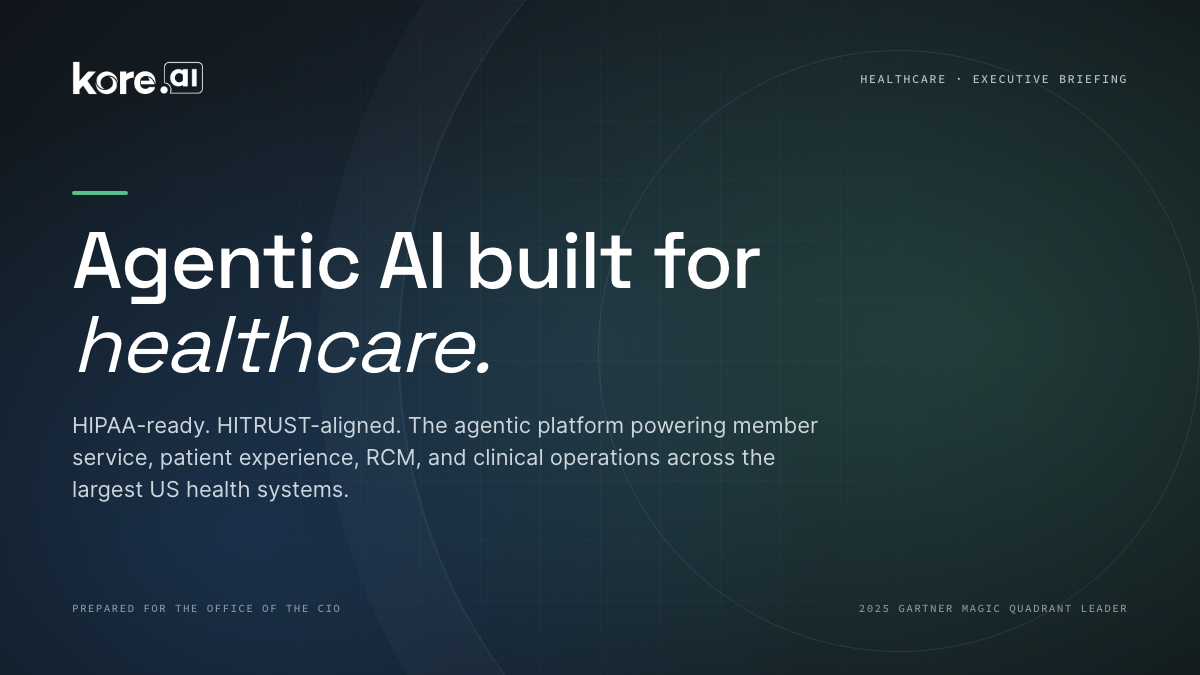 Healthcare sales deck cover