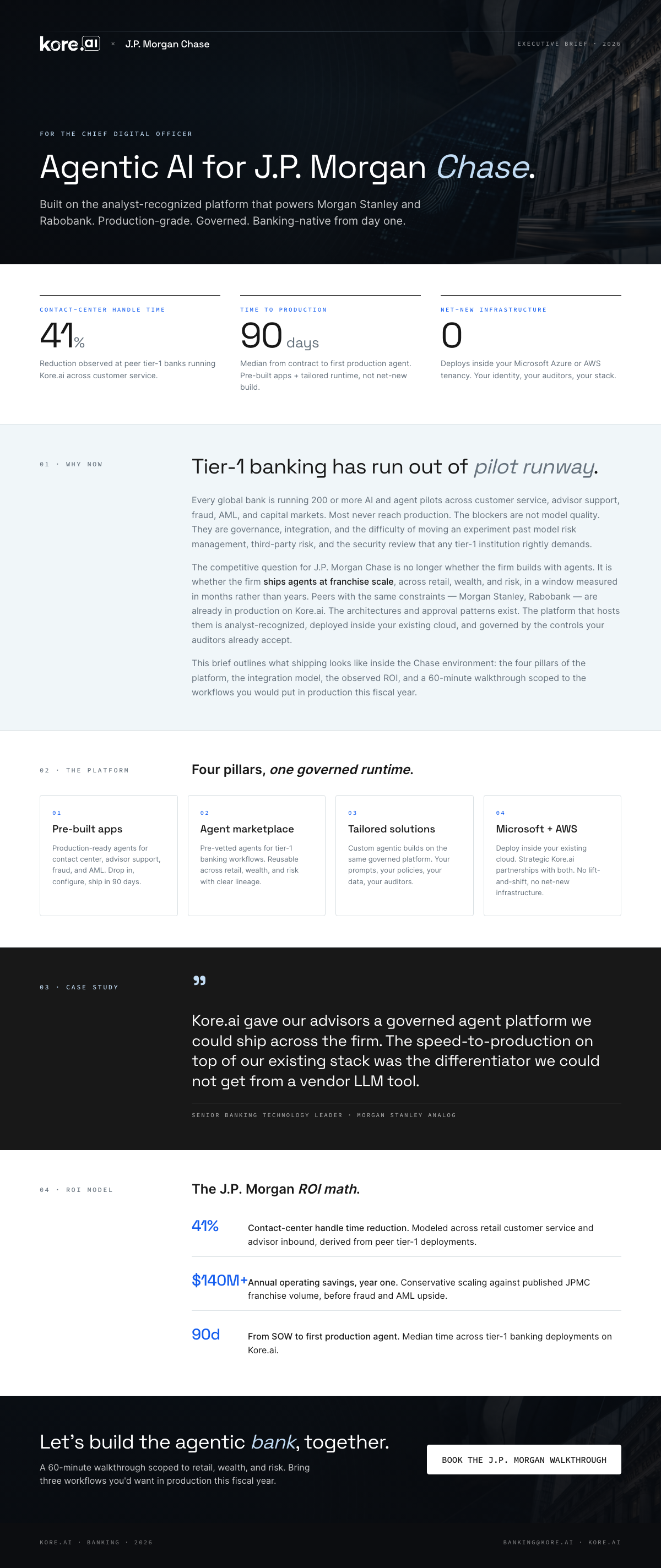 JPMorgan one-pager